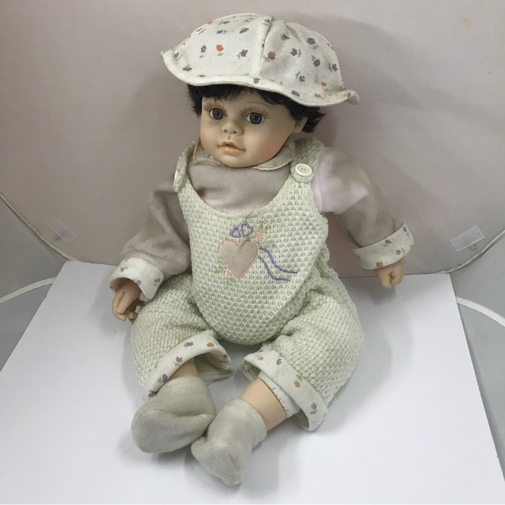 Collectors Vintage 20” baby boy Doll 1999 Rich by Nina #090423 original clothes
